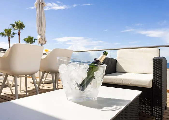 Luxury Penthouse With Sea Views And Terrace La Caleta Appartamento *