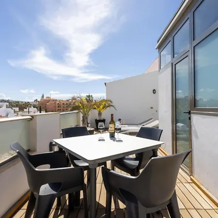 Luxury Penthouse With Sea Views And Terrace La Caleta Appartamento *